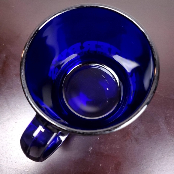 BEN & JERRY'S blue glass logo print mug - Picture 3 of 7